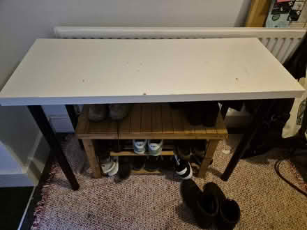 Photo of free White table (Hackney Downs E8) #1