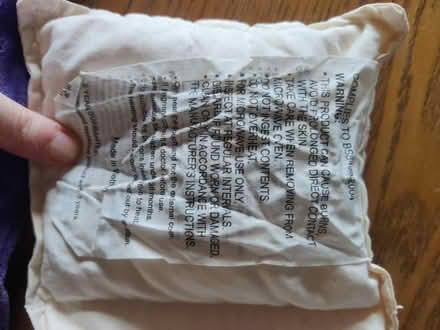 Photo of free Microwave wheat bag (Gloucester) #3