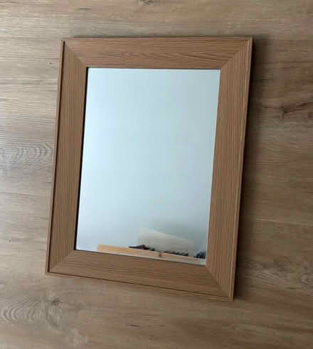 Photo of free 16”x20” Wood Framed Mirror Excellent Condition (Hanworth TW2) #2