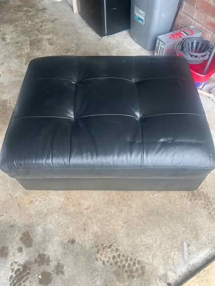 Photo of free Black footstool (Bolton le Sands LA5) #1