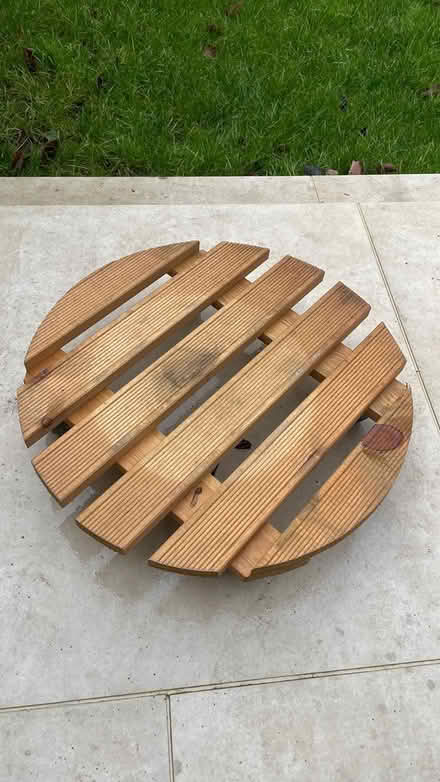 Photo of free Plant base plate on wheels (Chiswick GunnersburyStation W4) #1