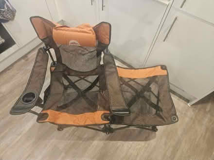 Photo of free Reclining camping chair and bag (Bn1 4fa) #4