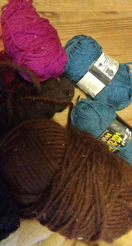 Photo of free A few odd balls of wool (West Marina TN38) #1