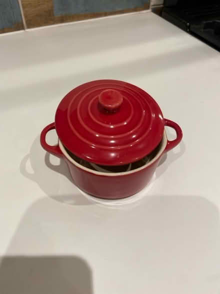 Photo of free Red clay Ramekin with lid (Amersham Common HP7) #1