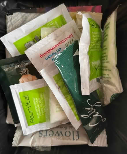 Photo of free Cut flower food sachets (Moseley B13) #1