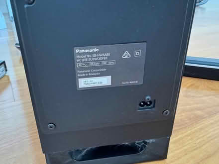 Photo of free Panasonic sound bar and subwoofer (Gladesville) #2