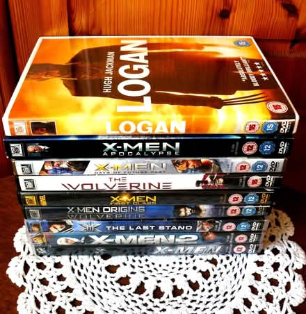 Photo of free X-Men DVDs (9 Movies) (Woodside WD25) #1