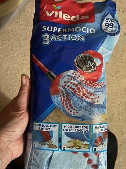 Photo of free Vileda Supermocio mop head (Bletchley MK2) #1
