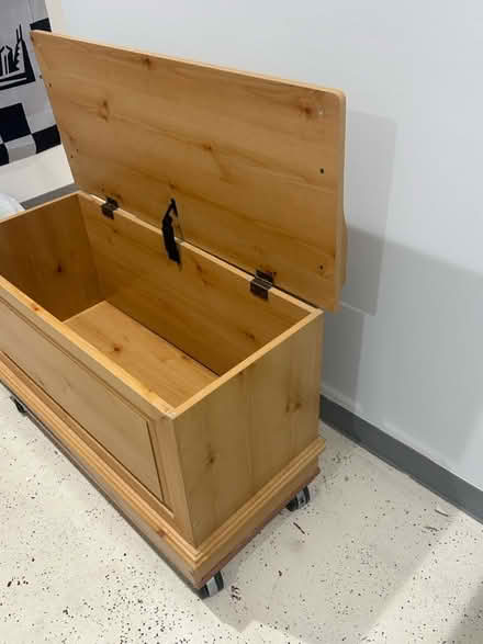 Photo of free Blanket chest (Downers Grove South Side) #3