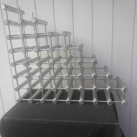 Photo of free Stairstep wine rack (Montclair) #2