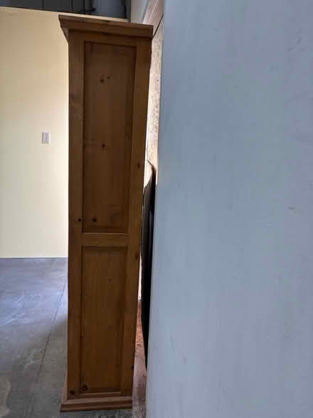 Photo of free Rustic pine shelf (Mt. View, near Costco) #2