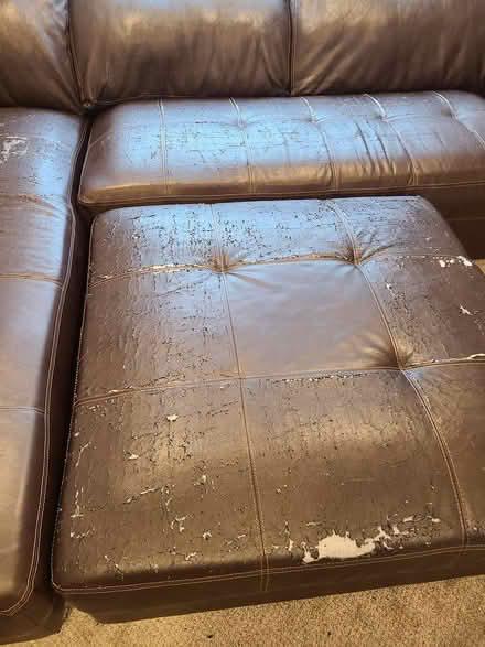 Photo of free Leather sectional storage ottoman (Adair village) #1