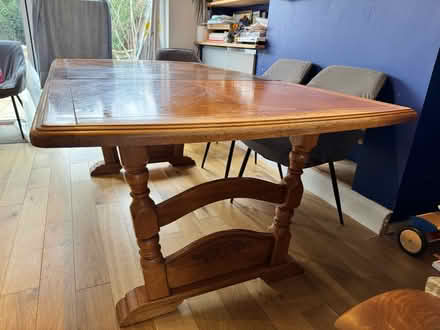 Photo of free Extendable Wooden Dining Table (Woodford IG8) #3