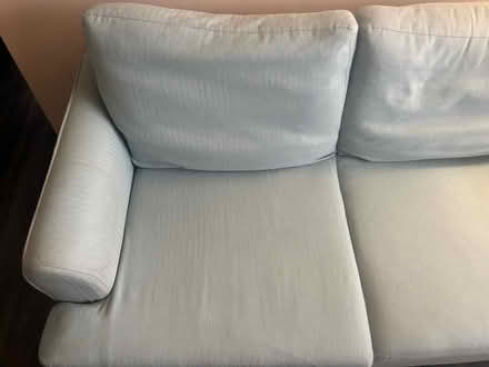 Photo of free Blue 2 seater Sofa (Wavendon Gate MK7) #2