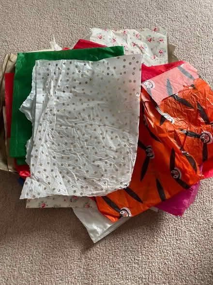 Photo of free Tissue paper (Pin Green Industrial Area SG1) #1