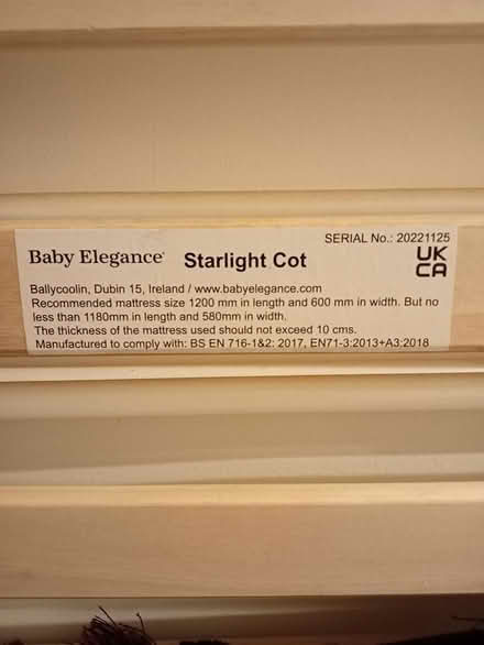 Photo of free Toddler cot bed no mattress (Richmond TW9) #2