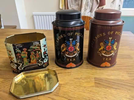 Photo of free 3 decorative Tea Caddies (Caversham Park RG4) #1