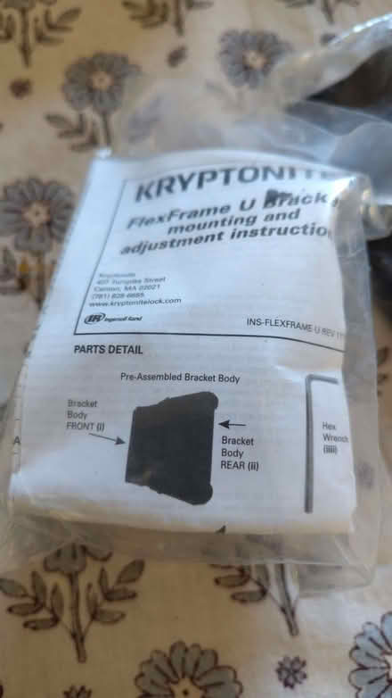 Photo of free Bike lock brackets (Cricket Road OX4) #2