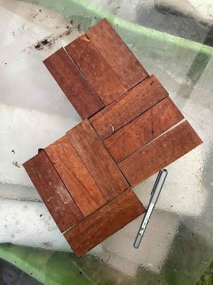 Photo of free Used hardwood parquet tiles (Brightwell Baldwin OX49) #2