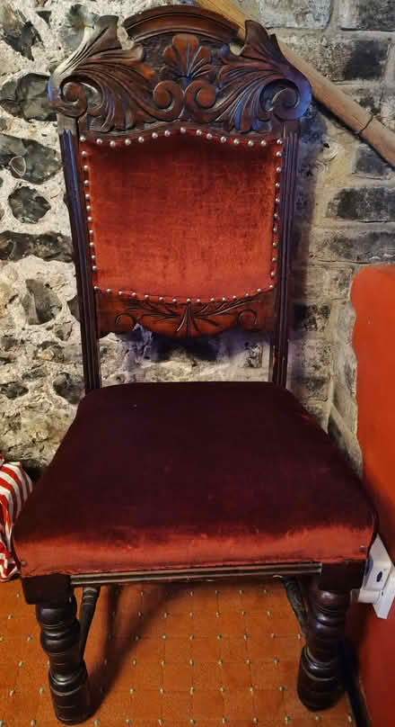 Photo of free Carved Back Chair (CT10) #1