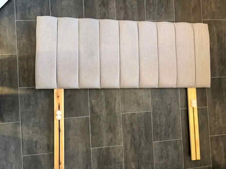 Photo of free Grey headboard double (Norris Green, L11) #1