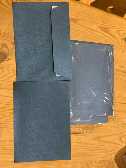 Photo of free Approx 65 blue envelopes (Totteridge, High Wycombe, HP13) #1