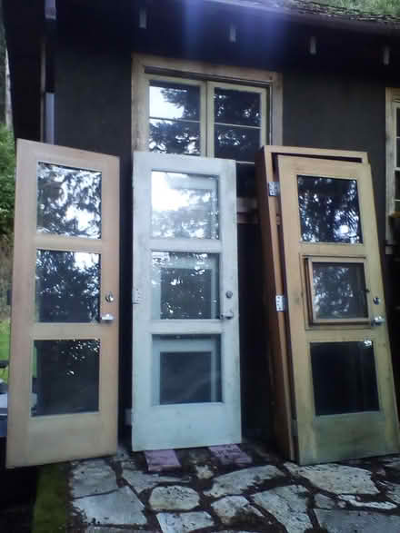 Photo of free Four exterior doors (Vashon Island) #1