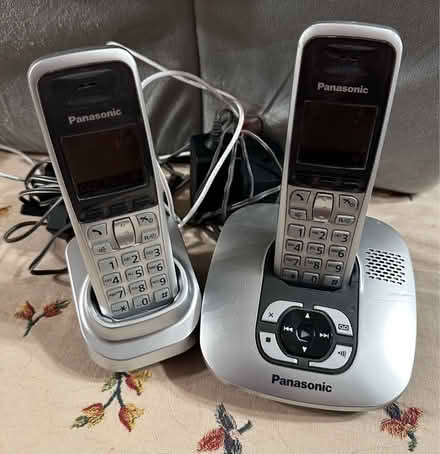 Photo of free 2 Panasonic home phones (Knaresborough HG5) #1