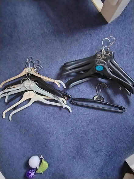 Photo of free 20 Plastic Coat Hangers (Cheadle Hulme SK8) #1