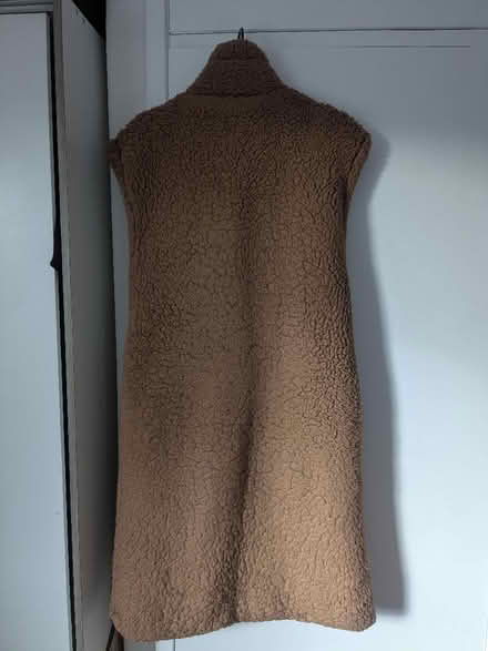 Photo of free Faux sleevless coat, long, warm. (Inch Park EH16) #2