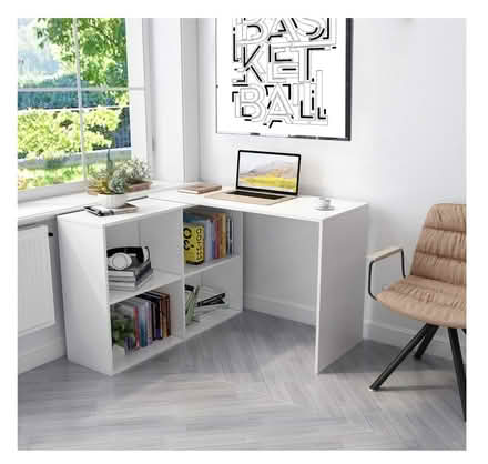 Photo of free Wood Swivel Desk (Molesey KT8) #2