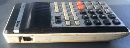 Photo of free 1977 Boots Calculator (Woodlands Av., Sidcup DA15) #2