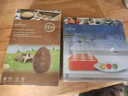 Photo of free Ice Lolly & Easter Egg Moulds (Tardebigge, B97) #1