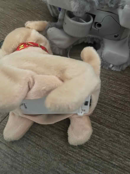 Photo of free 4 moveable soft toys with battery compartment (Longbarn WA2) #2