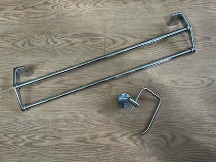 Photo of free Bathroom Towel Rail & Toilet Roll holder (Kingston Gate KT2) #1