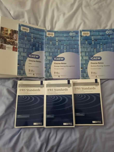 Photo of free ICAEW Accounting ACA Course Notes (IG4) #1