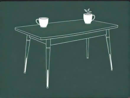 Photo of Low rise table (Whitworth Halls of Residence M14) #1