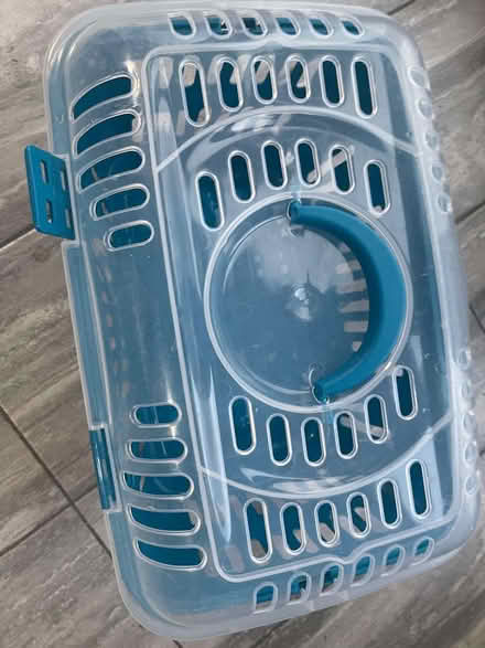 Photo of free Cat carrier and cat litter tray (Bow E3) #2