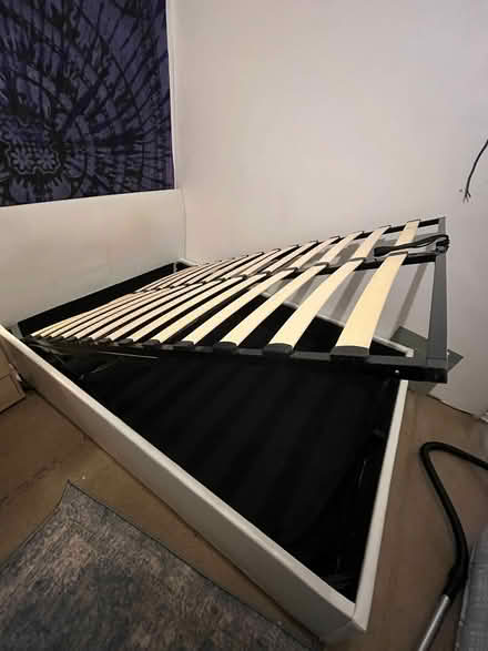 Photo of free Double divan bed with headboard (Milburn CA10) #1