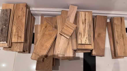 Photo of free Leftover pieces of solid oak flooring (Ulverley Green B91) #1