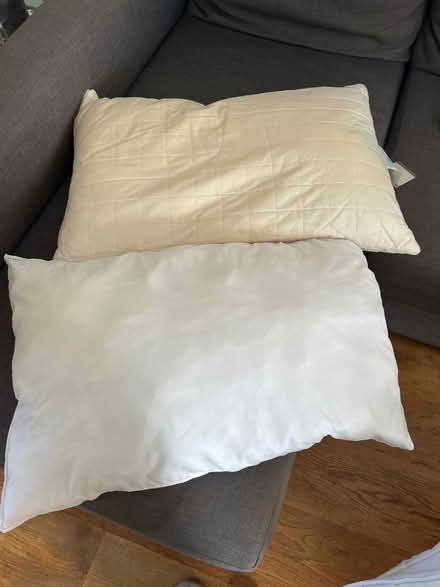 Photo of free Two pillows & double duvet (Haggerston E2) #2