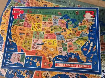Photo of free 500 piece jigsaw of USA (HA0) #2