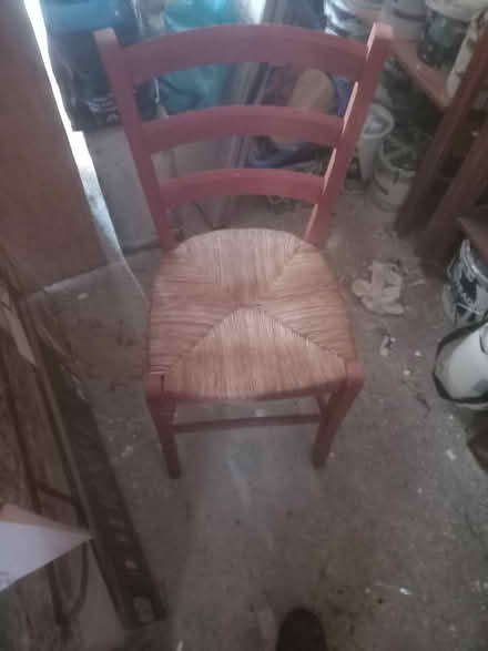 Photo of free Single rush seated chair (Lancaster, Cannon Hill) #1