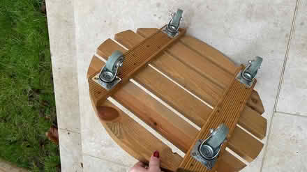 Photo of free Plant base plate on wheels (Chiswick GunnersburyStation W4) #4