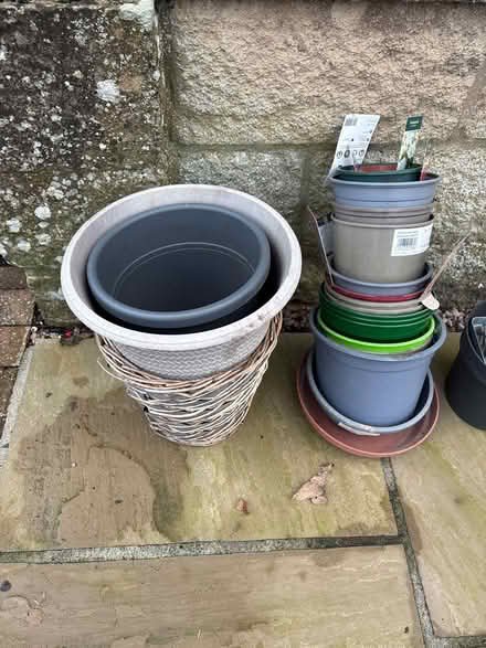 Photo of free Plastic plant pots (Carnforth LA6) #2