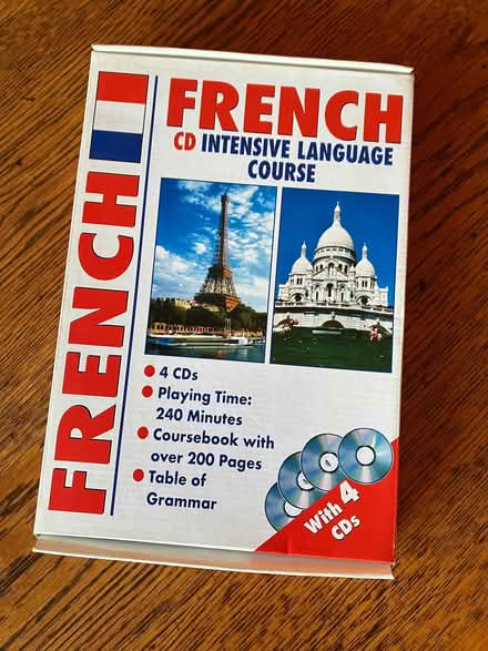 Photo of free French language course on CDs (Malvern Link WR14) #2