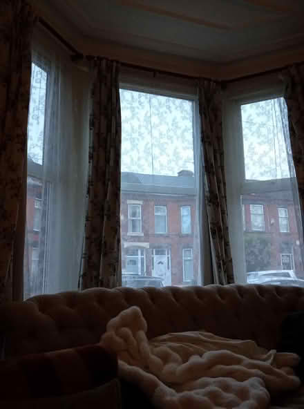 Photo of free Bay window curtains (Wallasey) #2