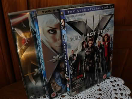 Photo of free X-Men DVDs (3 Movies) (Woodside WD25) #1