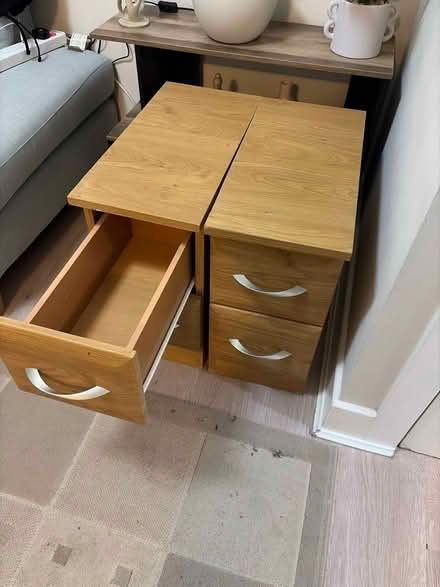 Photo of free 2x bedside table (Harrow HA3) #1