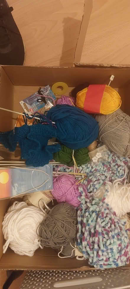Photo of free Wool, knitting needles (Abingdon OX14) #1